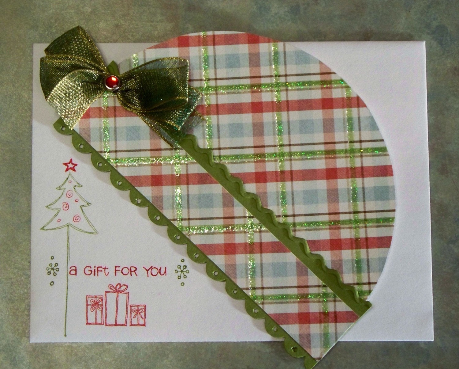 Money Shaped or Gift card Card beanie Handmade Hat Holder holder hat Beanie gift Plaid Money Shaped or Gift card Card beanie Handmade Hat Holder holder hat Beanie gift Plaid