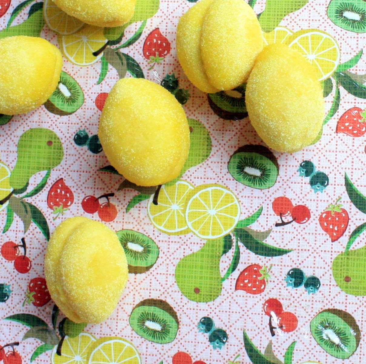 Items similar to Lemon Cookies 3D Lemon shaped Cookies on Etsy