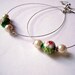 Shine on me - Maximalist big round handmade earrings