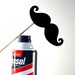 Mustache. Photo booth Props. Wedding Photo Props. Photo Props. Photography Props. Mustache on a Stick - The Ringmaster