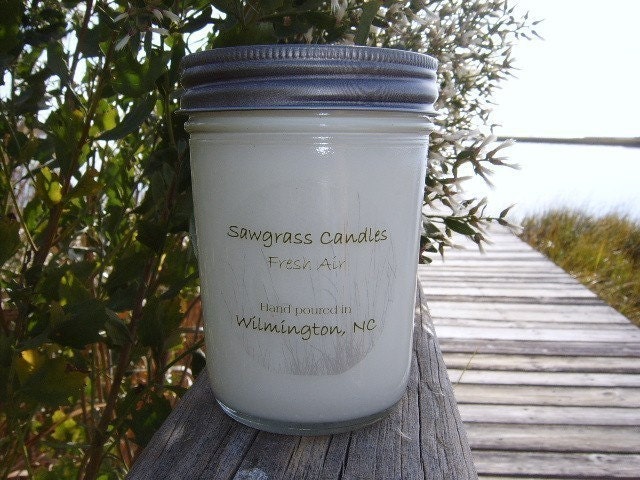 Fresh Air - 8oz. Essential Oil Blend Soy Wax Candle