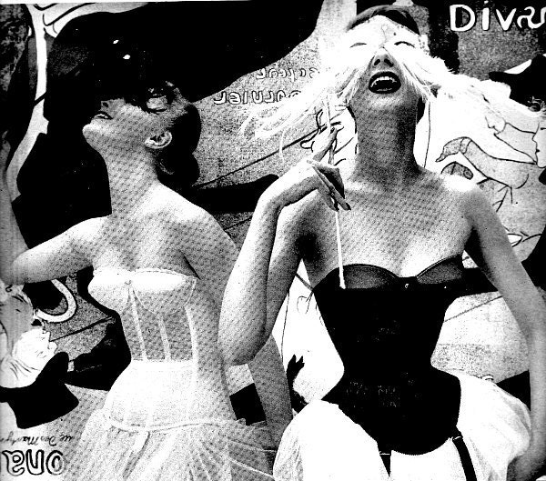 vintage 1945 diva pinup lingerie advertisement warner