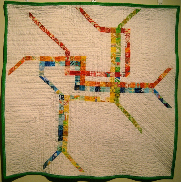 Washington, DC Metro Map Quilt Pattern, PDF Downloadable