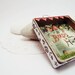 Handmade shadow box frame -Birds in their Homes-