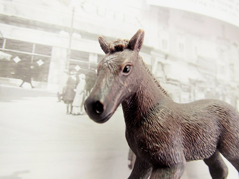 3D diorama display -Horse in happiness-