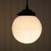 Vintage Art Deco Milkglass PENDANT Reserved