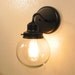 Biddeford Port. Clear Glass SCONCE with Edison Bulb