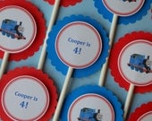 Thomas the Train-Inspired Cupcake Toppers Il_170x135