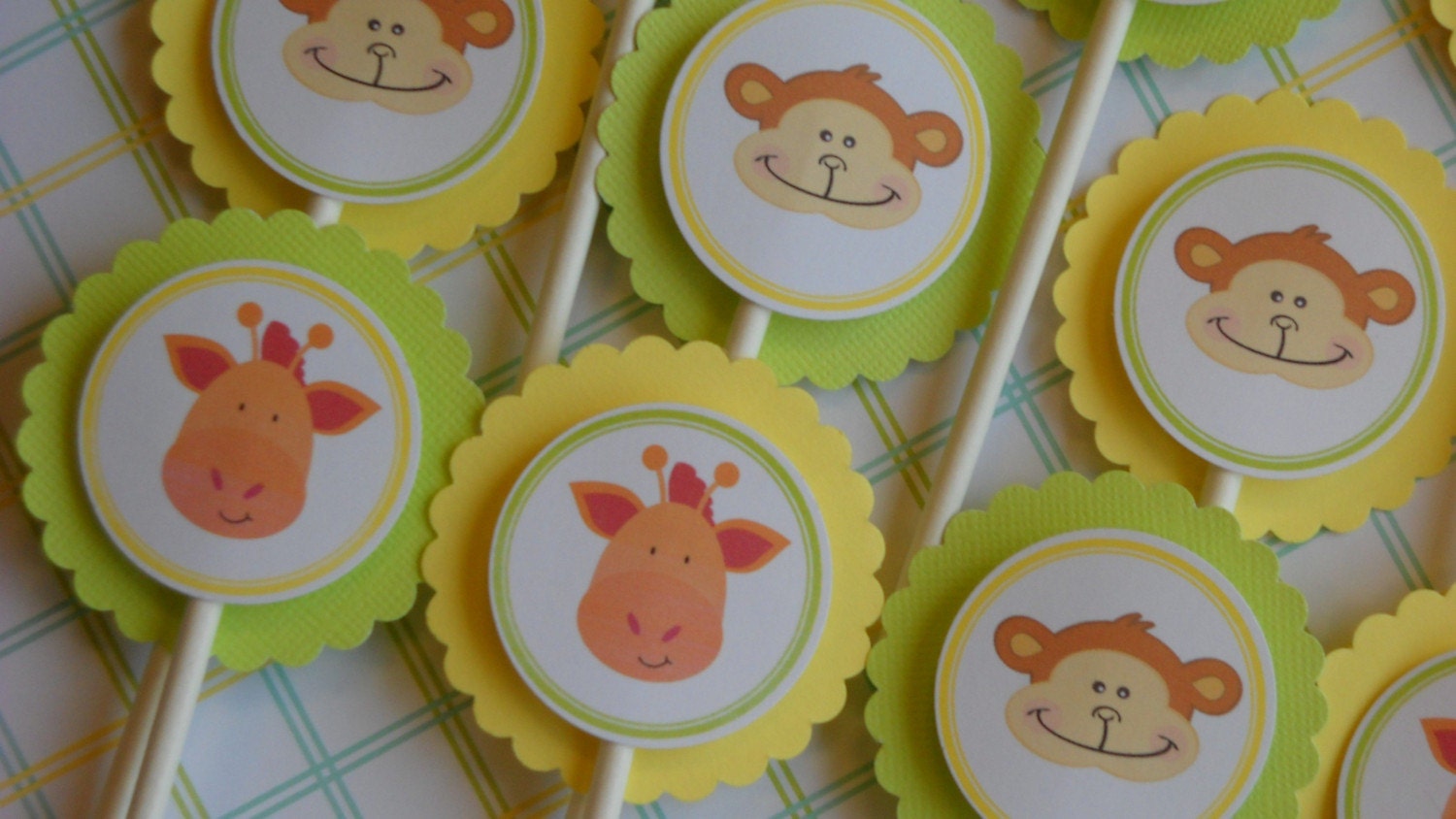 Baby Shower Cupcake Toppers Il_570xn