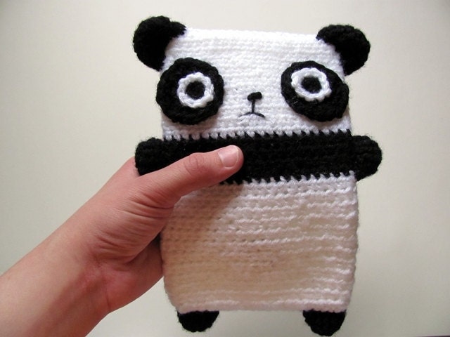 CROCHET PATTERN Amigurumi Panda Case