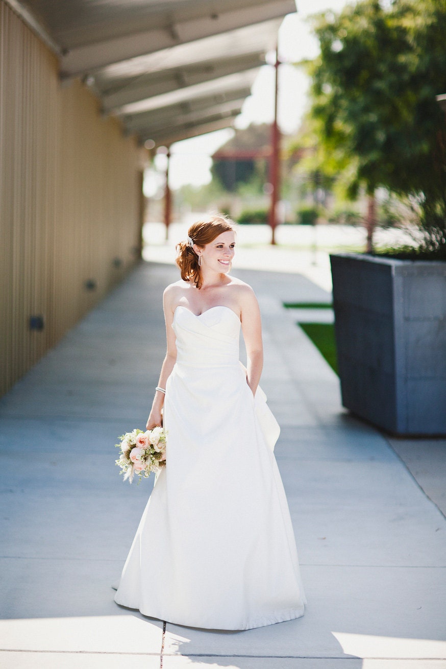 Wedding Gown with Sweetheart Bodice - Inspired by Oscar de la Renta