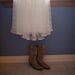 Southwestern Boho Style Wedding Dress with Empire Waist - Inspired by Melissa Sweet's Rome
