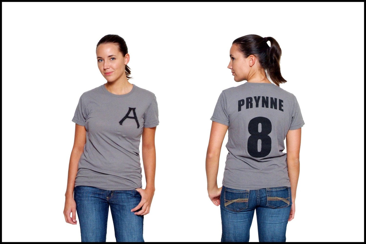 Hester Prynne Literary T-Shirt - The Scarlet Letter - New Reader Book Gift - NOVEL-T - Easy A - Letter A
