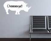 Rhino Whiteboard Wall Graphic