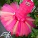 Hello Kitty Rhinestone Tank top tutu set-Includes tank top, tutu and matching flower