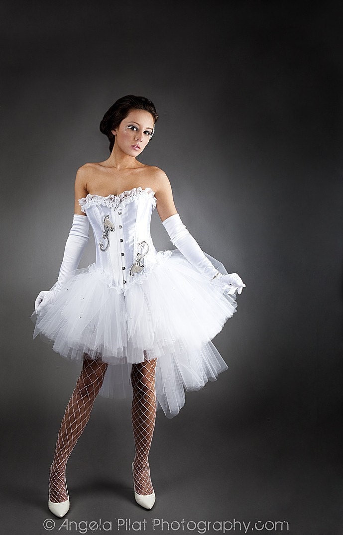 Size small Burlesque corset dress, costume, prom dress, las vegas ...