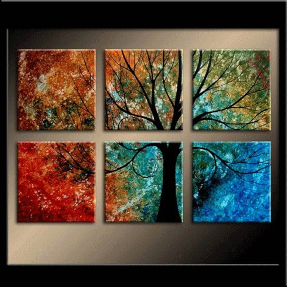 Waiting For You -- Custom Painting -- Free Shipping to USA and Canada -- Hand Painted Fine Art on Canvas