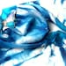 Silk Scarf Tie Dyed Blues