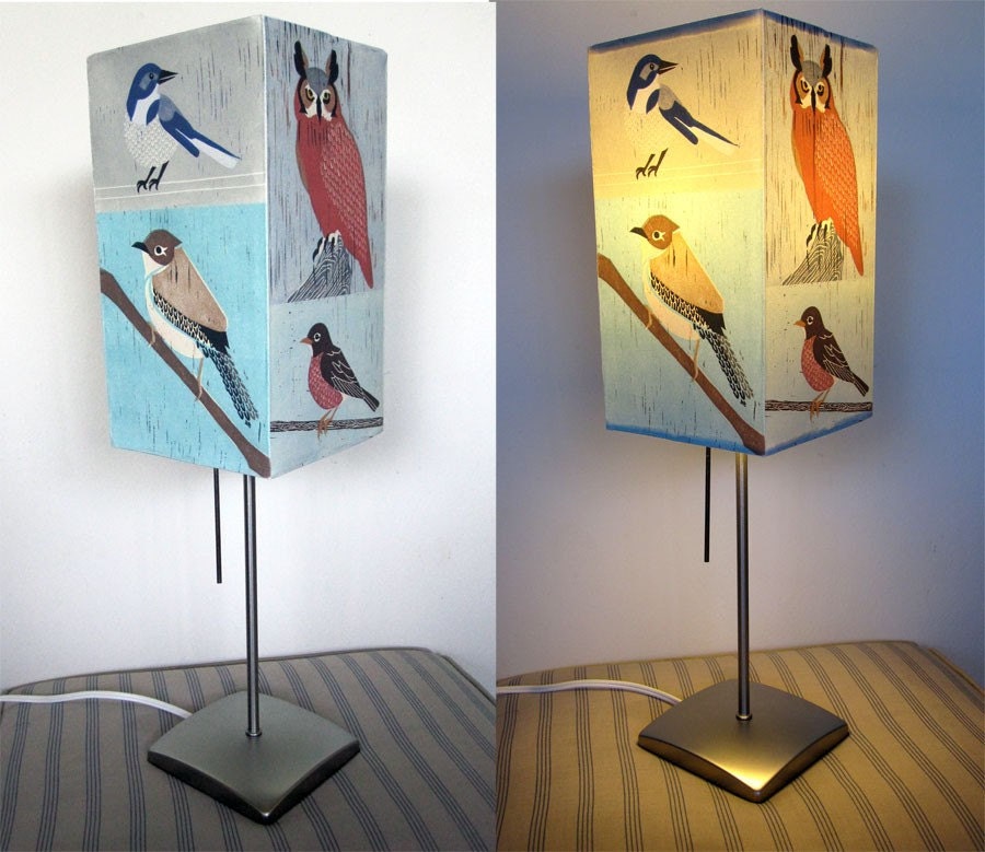 Illuminated Art BIRDS COMPLETE LAMP