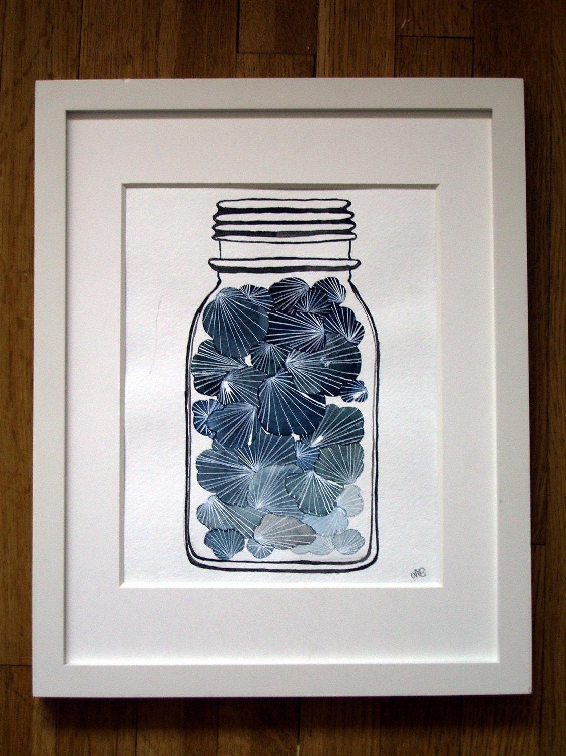It'll Be Raining Soon - 5x7 Watercolor Print