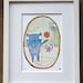Basketball - 5x7 Watercolor and Gouache Print