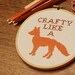 crafty like a fox: pdf pattern