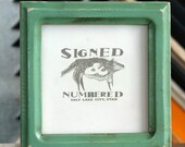 5x5 Square Picture Frame in Double Cove Style and Color OF YOUR CHOICE