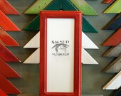 4x10 Picture Frame for PHOTO BOOTH STRIP in Double Cove Style and Color of Your Choice