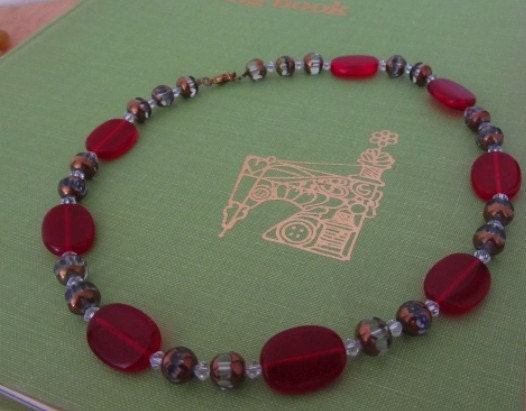 Red Bead Necklace