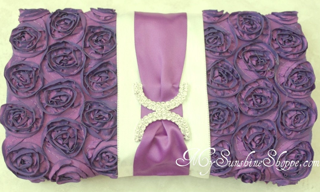 Boutique Style Travel Wipes Case - Lovely Purple