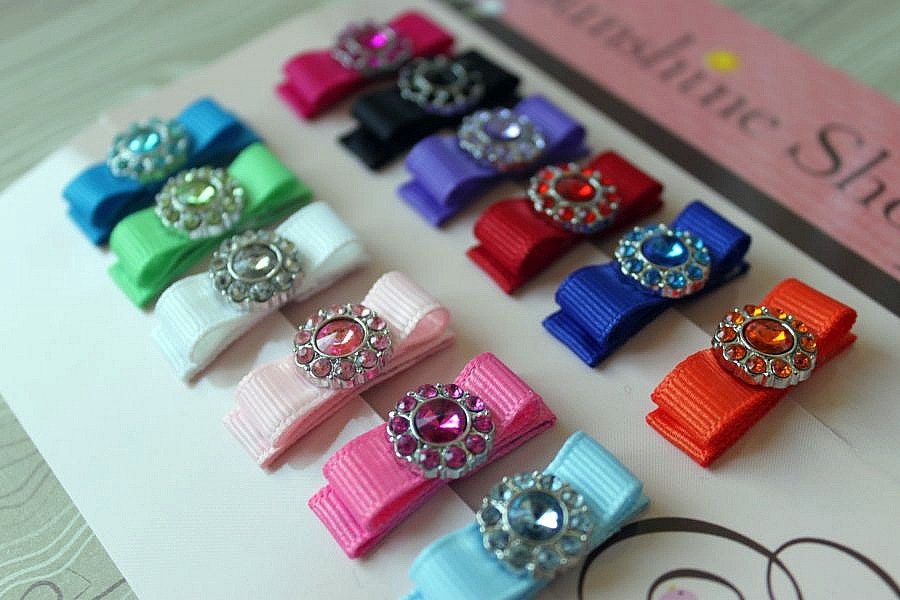 Baby Snap Clips - Bright and Pastel Bitty Button Collection