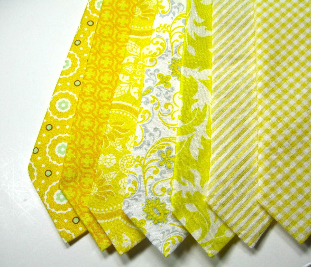 Yellow Neckties, Neckties, Mens Neckties, Necktie, Custom Neckties, Cotton Neckties, Wedding Neckties, Boys Neckties,