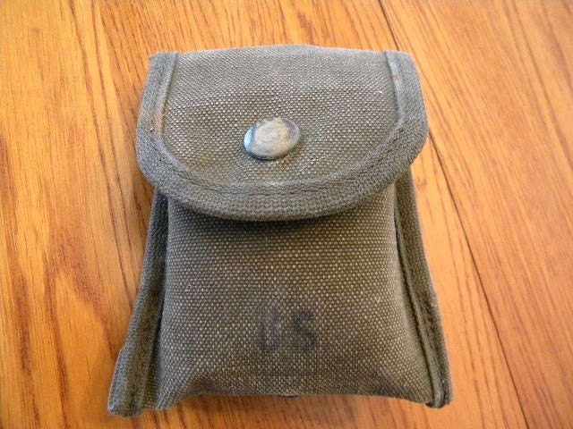 Genuine Government Issue Field Dressing Compass Case