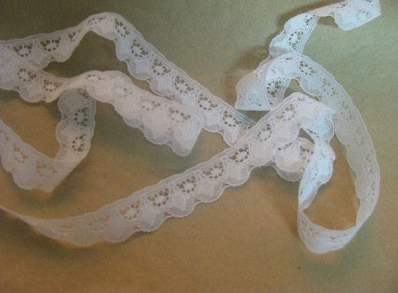 8 Yards Trim Lace Yardage Scrapbooking Lingerie Weddings Sewing