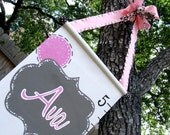 Pink & Brown Bling Growth Chart
