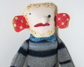 Stuffed Cyber Squatter Fabric Doll Softie