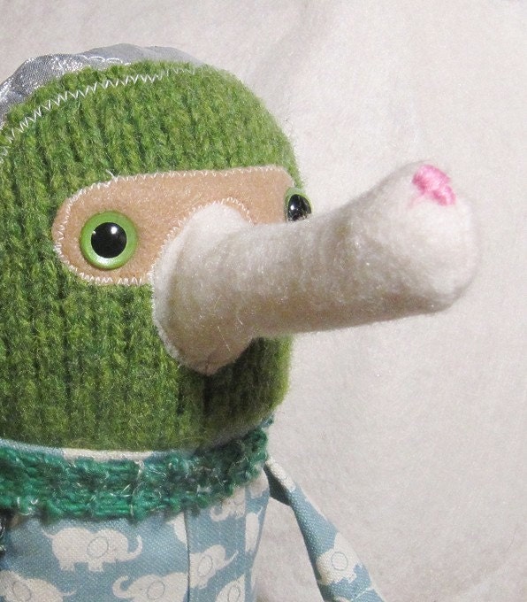 Scooter Themed Plush Softie Doll