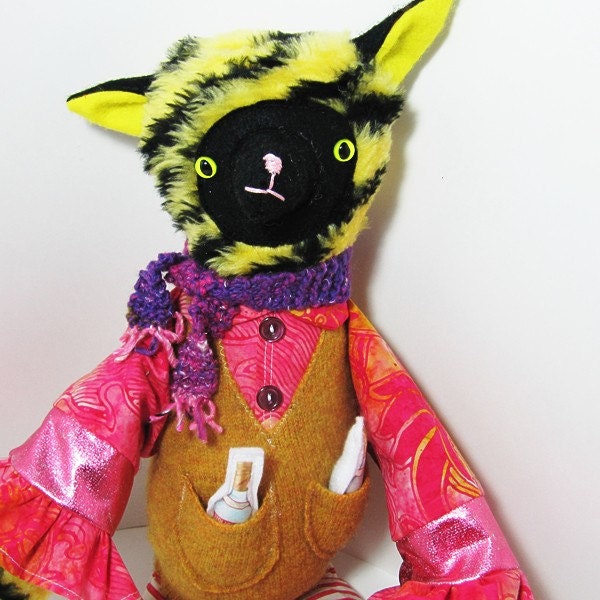 Retired Circus Tiger and Fool Dolls