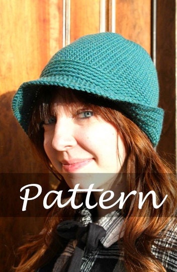 CROCHET PATTERN for The Flapper Hat