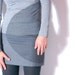 skirt / grey, dark-grey