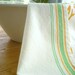Vintage Inspired Modern Text All Cotton Cloth Tea Towel by indobay