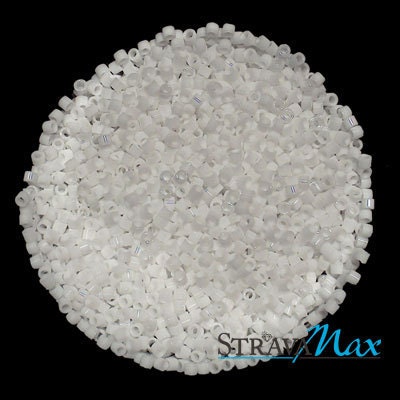 White Opaque 11/0 DB-0200B Miyuki Delicas Seed Beads 10 Gram Bag approx 2000 Beads