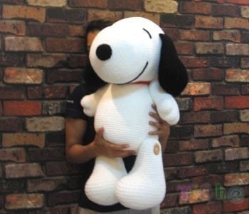 Snoopy 27 inches - PDF amigurumi crochet pattern