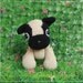 Little PUG doggy 6 inches - PDF crochet pattern