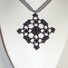 Tatted Medieval Necklace - Eleanor Royale