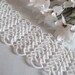 Wedding Lace Cuff - Rhiannon In Tatting - Small