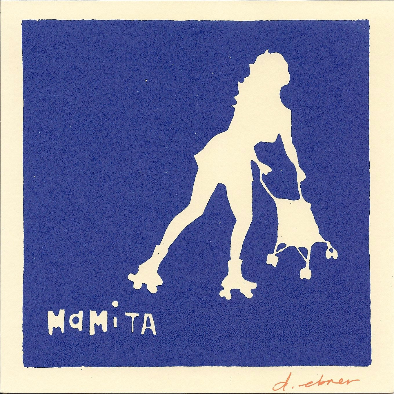 new mom card, mamita, new baby, Mothers day.