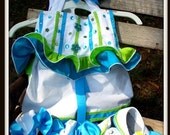 Ruffled Short Set Pageant Theme Wear  National Custom Pageant Wear OOC