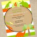 Dinosaur Birthday Invitation - PRINTABLE - By A Blissful Nest