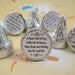 Mr. and Mrs. Kisses Stickers Personalized Wedding Hershey Labels Favors